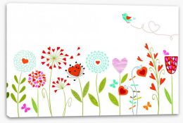 Fun Gardens Stretched Canvas 48475142