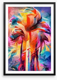 Tropical tempest II Framed Art Print 485788538