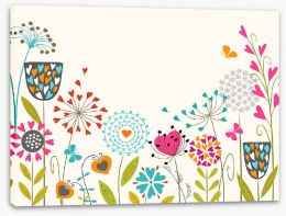 Fun Gardens Stretched Canvas 48702907