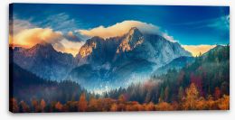 Mountains Stretched Canvas 487225957
