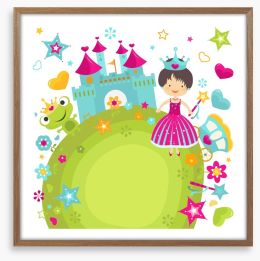Fairy Castles Framed Art Print 48753175