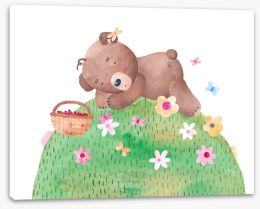 Teddy Bears Stretched Canvas 489405750