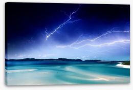 Storm over the Whitsundays Stretched Canvas 49061800