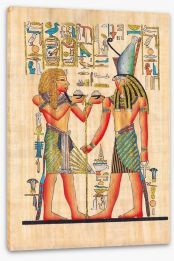 Egyptian Art Stretched Canvas 49115849