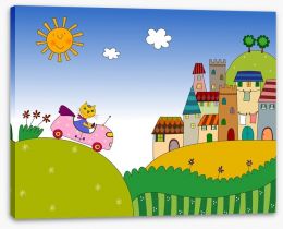 Magical Kingdoms Stretched Canvas 49204793