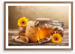 Sweet as honey Framed Art Print 49236589