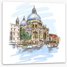 Venice Stretched Canvas 49389743