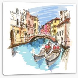 Venice Stretched Canvas 49390254