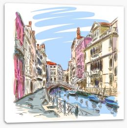 Venice Stretched Canvas 49391157