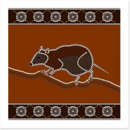 Aboriginal Art Art Print 49539062
