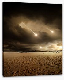 Shooting stars Stretched Canvas 49553062