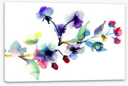 Blossoming branch Stretched Canvas 49814756
