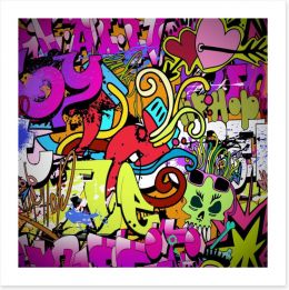 Graffiti/Urban Art Print 49837945