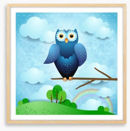 Owls Framed Art Print 50140009