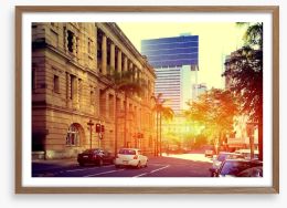 Brisbane Framed Art Print 50911795