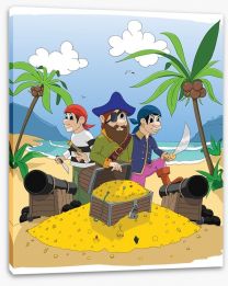 Pirates Stretched Canvas 51076926