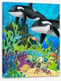 Under The Sea Stretched Canvas 51077771