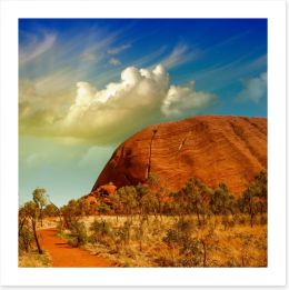 Colours of the outback Art Print 51314656