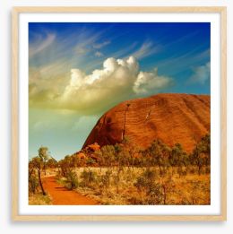 Colours of the outback Framed Art Print 51314656