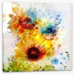 Sunflower days Stretched Canvas 51446527
