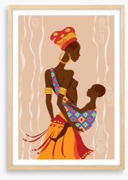 Zulu mother and child