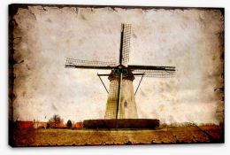 Vintage windmill Stretched Canvas 51859336
