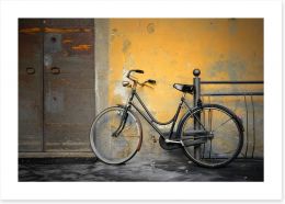 The old Italian bicycle Art Print 52028440