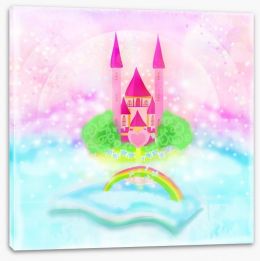 Fairy Castles Stretched Canvas 52208247