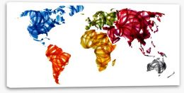 Colours of the world Stretched Canvas 52403580