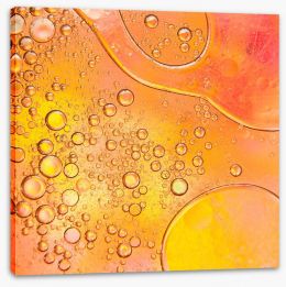 Surface bubbles Stretched Canvas 52633786