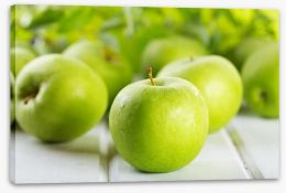 Green apples Stretched Canvas 53077526