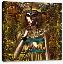 Egyptian Art Stretched Canvas 53143029