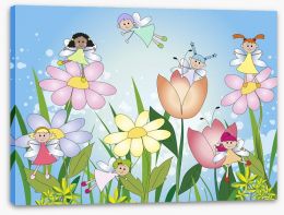 Fun Gardens Stretched Canvas 53172608