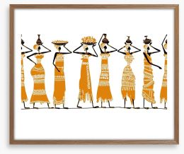 The party parade Framed Art Print 53182871