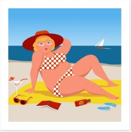 Beaches Art Print 53410301