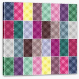 Patchwork Stretched Canvas 53411779
