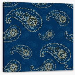 Paisley Stretched Canvas 53603829