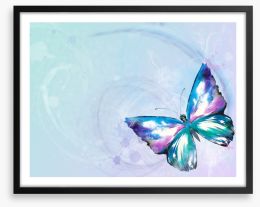 Fly away butterfly Framed Art Print 53611948