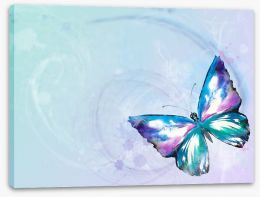Fly away butterfly Stretched Canvas 53611948