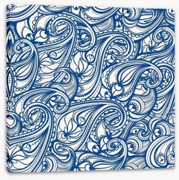 Paisley Stretched Canvas 53725291