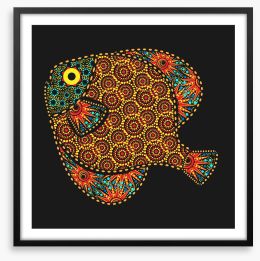 African fish Framed Art Print 53766300