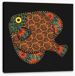 African fish Stretched Canvas 53766300