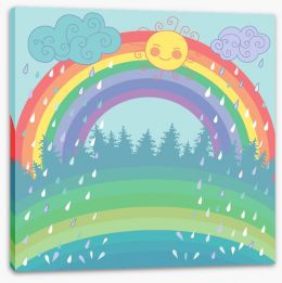 Rainbows Stretched Canvas 53869754