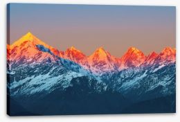 Mountains Stretched Canvas 54043068