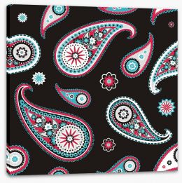 Paisley Stretched Canvas 54145515