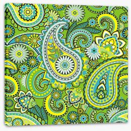 Paisley Stretched Canvas 54147300