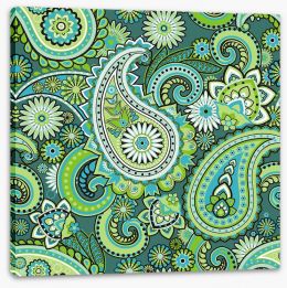 Paisley Stretched Canvas 54147306