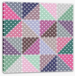 Patchwork Stretched Canvas 54151665