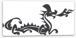 Dragons Stretched Canvas 54227175