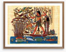 Egyptian Art Framed Art Print 54231419